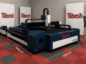 دستگاه برش لیزر فلزات دو کاره برش ورق و لوله