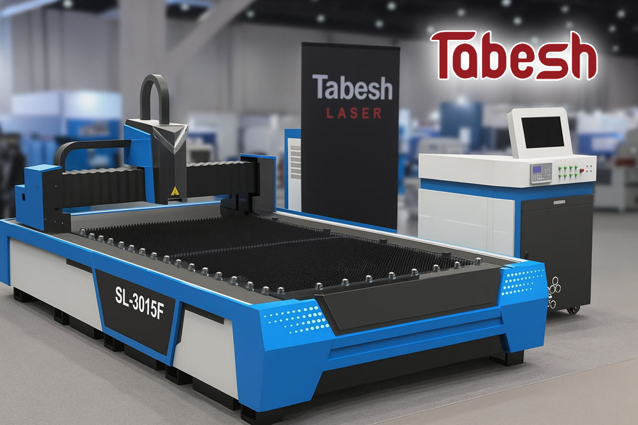 دستگاه برش لیزر فلزات ورق استیل فولاد آهن مس آلومینیوم